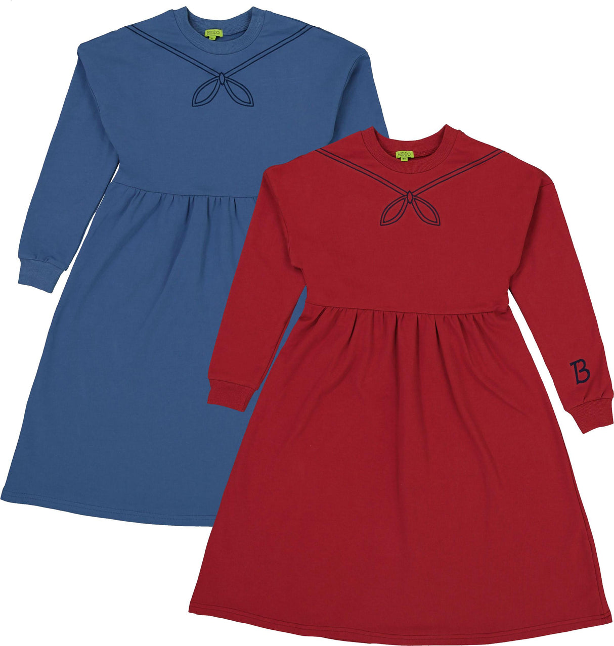Bonjoy Girls Sailor Dress - TW26001D Bonjoy Girls Sailor Dress - TW26001D