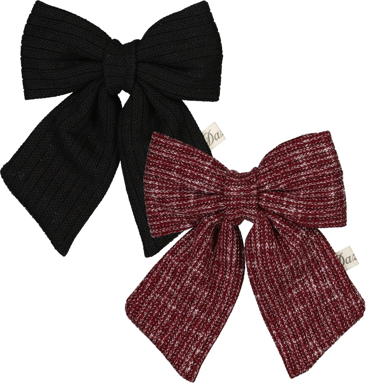 Dazzle Girls Ribbed Bow Hair Clip - 713 Dazzle Girls Ribbed Bow Hair Clip - 713