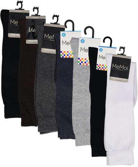Memoi Girls Cotton Knee Socks - MK-5056 Memoi Girls Cotton Knee Socks - MK-5056