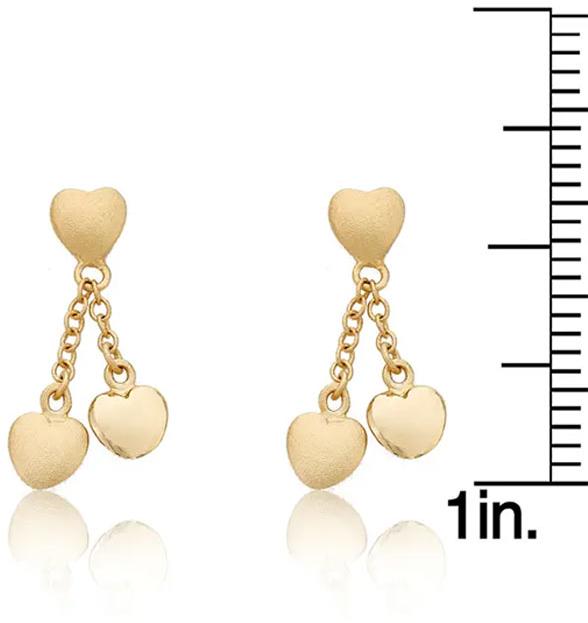 LMTS Girls Earring - ER3561B-GP LMTS Girls Earring - ER3561B-GP