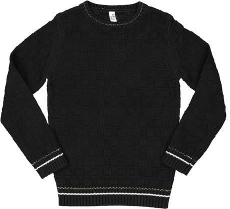BZzy Style Boys Basketweave Sweater - 7170