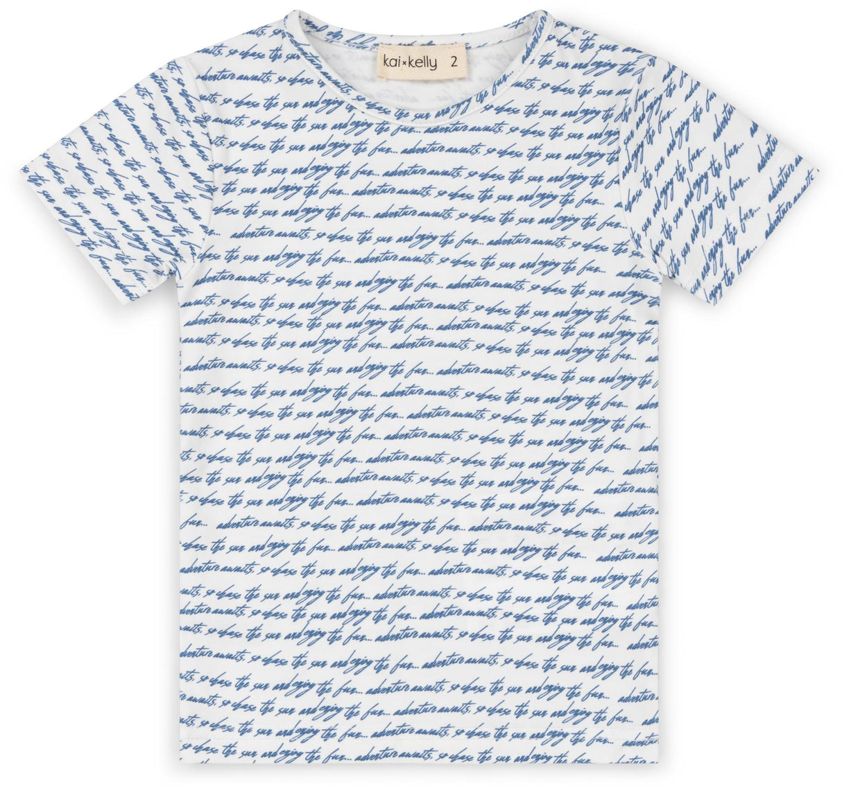 Kai x Kelly Boys Girls Scribble Short Sleeve T-shirt - F26480 Kai x Kelly Boys Girls Scribble Short Sleeve T-shirt - F26480
