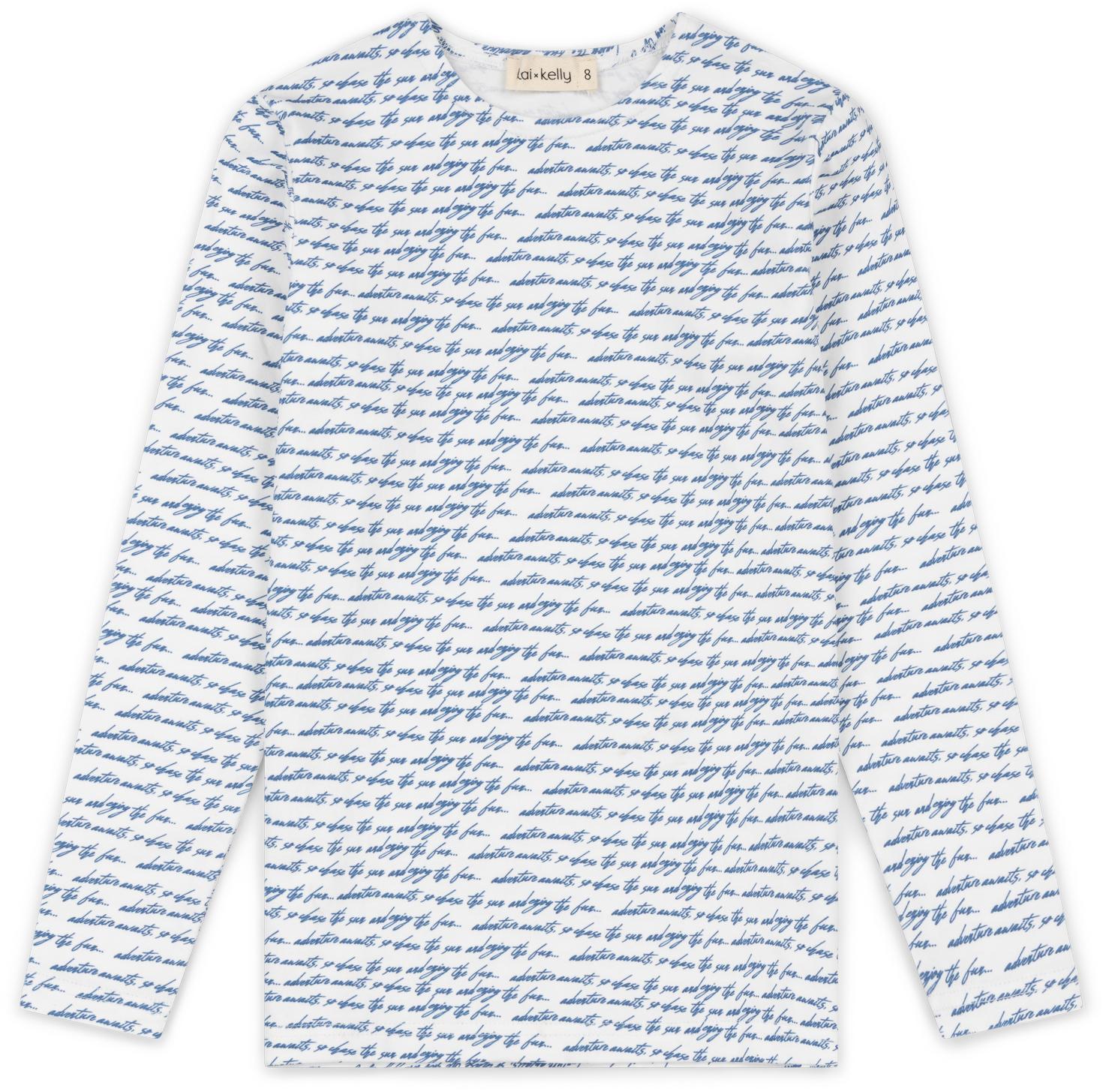 Kai x Kelly Girls Scribble Long Sleeve T-shirt - F26481 – ShirtStop