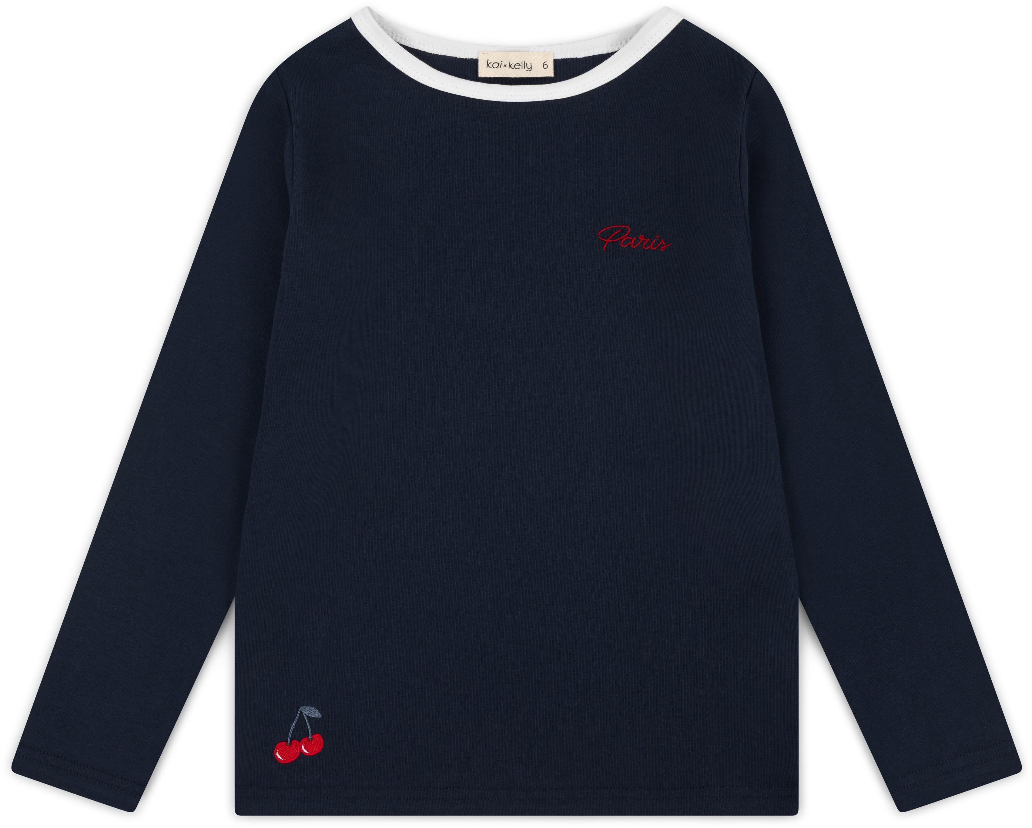 Kai x Kelly Girls Motif Long Sleeve T-shirt - F26531 – ShirtStop