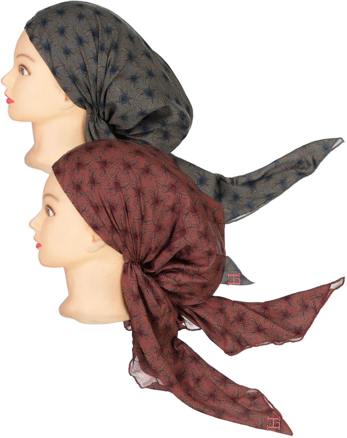 Lizi Whisper Bloom Pre-tied Tichel - IBC-BX-2520 Lizi Whisper Bloom Pre-tied Tichel - IBC-BX-2520