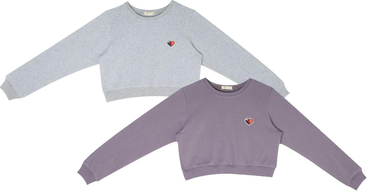 Crew Kids Girls Sweatshirt - AL3025 Crew Kids Girls Sweatshirt - AL3025