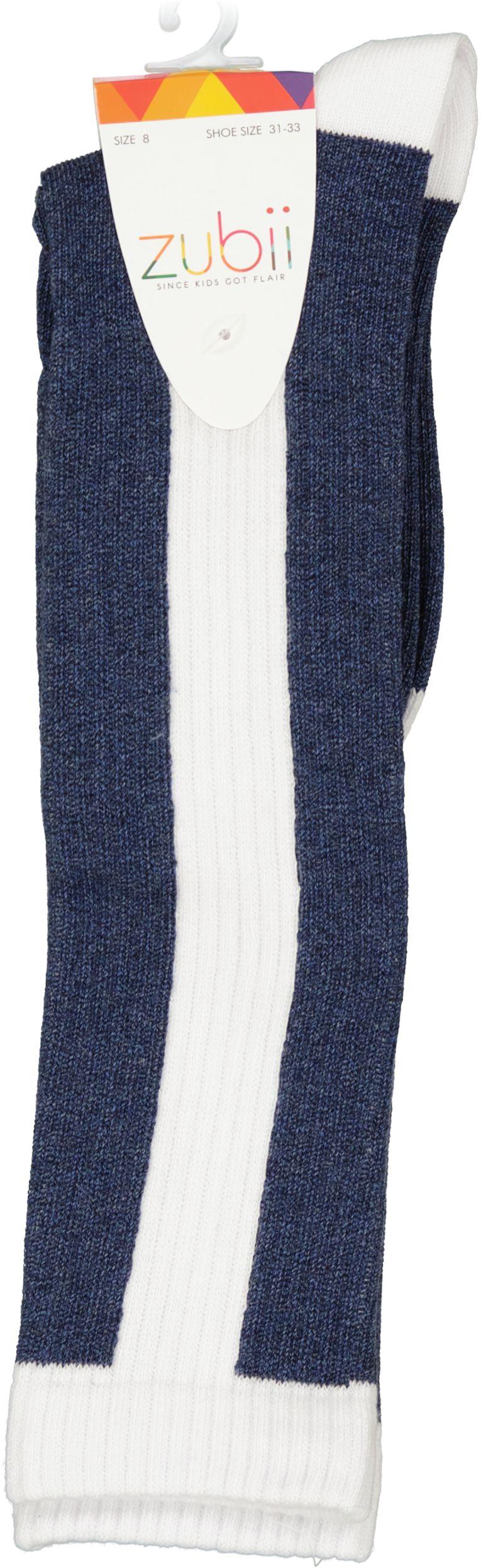 Zubii Girls Colorblock Sport Knee Socks - 904 Zubii Girls Colorblock Sport Knee Socks - 904