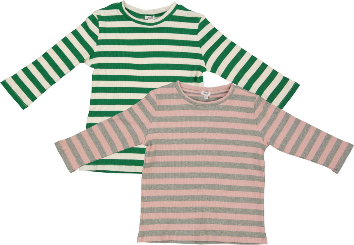 Bonjoy Girls Teens Embroidered Stripe 3/4 Sleeve T-shirt - BTSS26005LT Bonjoy Girls Teens Embroidered Stripe 3/4 Sleeve T-shirt - BTSS26005LT