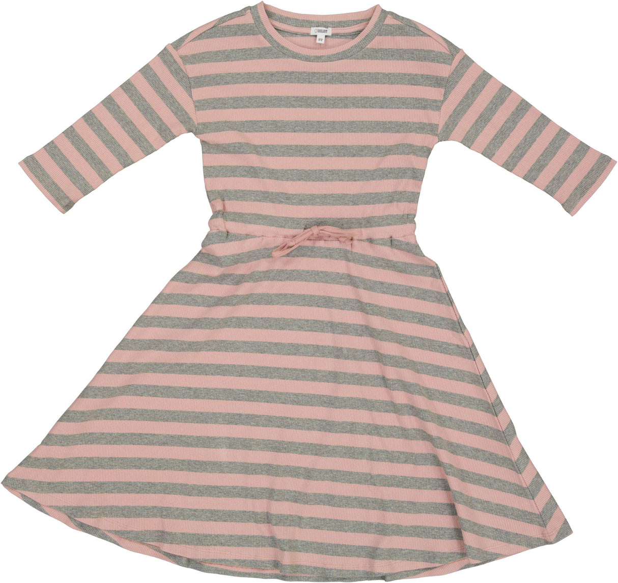 Bonjoy Girls Embroidered Stripe Dress - BTSS26005D Bonjoy Girls Embroidered Stripe Dress - BTSS26005D