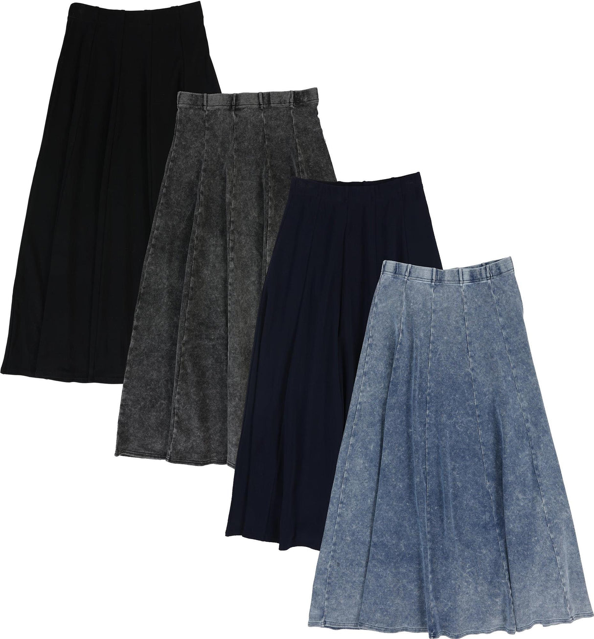 Lil Legs Basic Collection Girls Panel Maxi Skirt - PSKL Lil Legs Basic Collection Girls Panel Maxi Skirt - PSKL