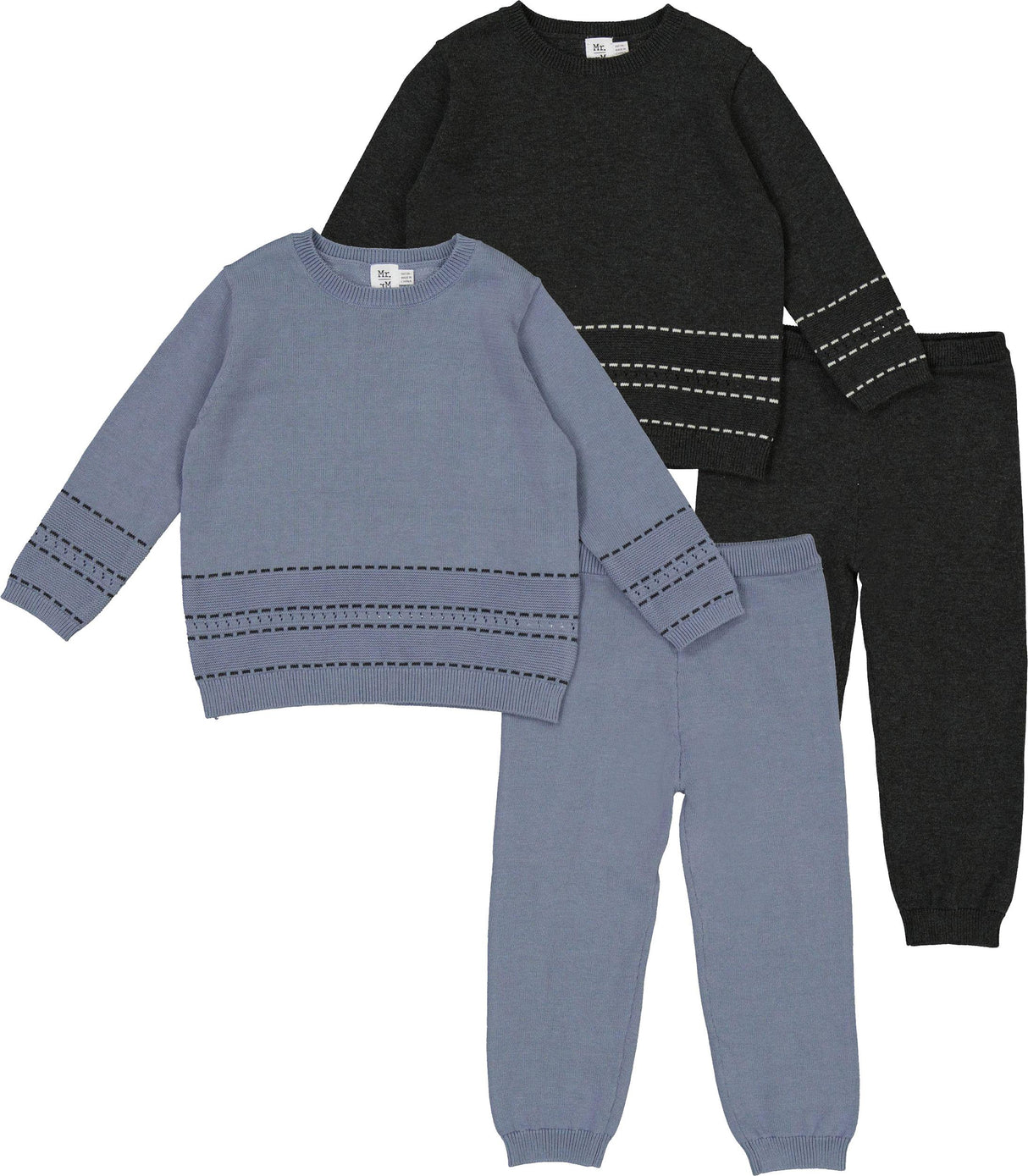 Mr. Mr. Baby Boys Dotted Detail Knit Outfit - WB6CY3092 Mr. Mr. Baby Boys Dotted Detail Knit Outfit - WB6CY3092