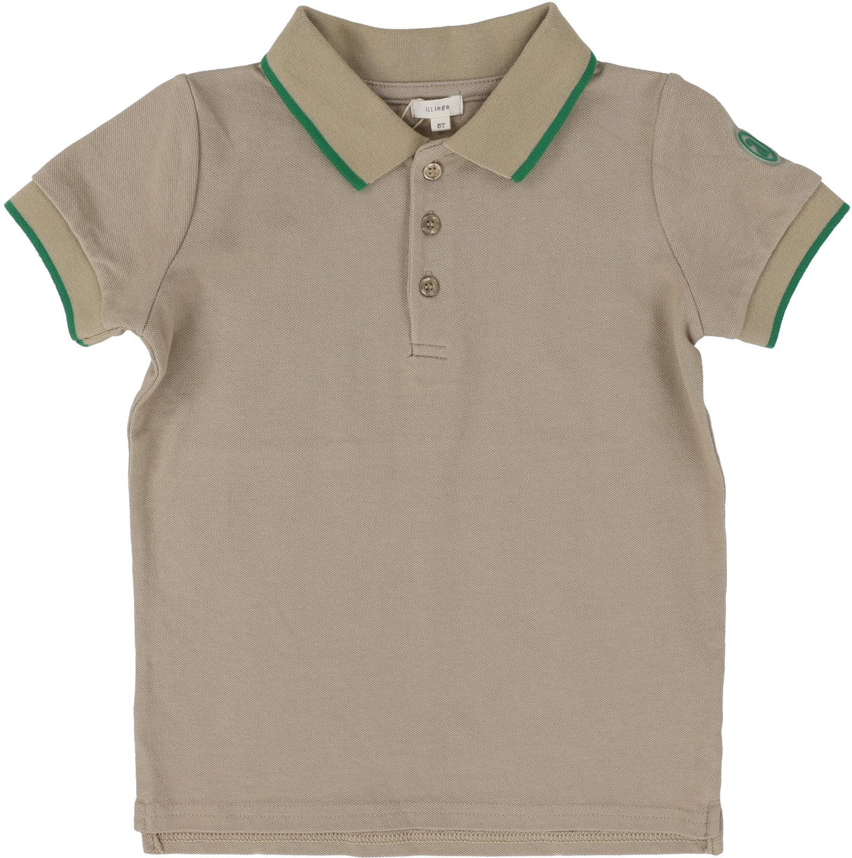 Analogie by Lil Legs Taupe Collection Boys Short Sleeve Polo Shirt - TPSS Analogie by Lil Legs Taupe Collection Boys Short Sleeve Polo Shirt - TPSS