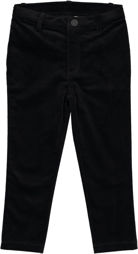 Lil Legs Basic Collection Boys Velvet Dress Pants