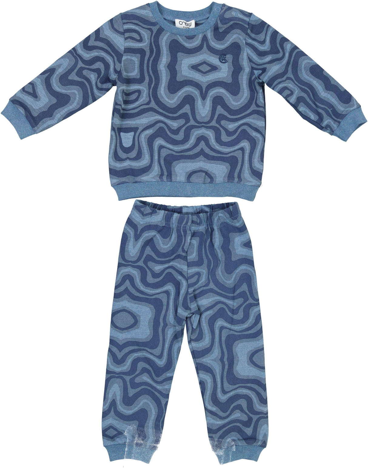 Crew Kids Baby Boys Swirl Outfit - TD32132 Crew Kids Baby Boys Swirl Outfit - TD32132