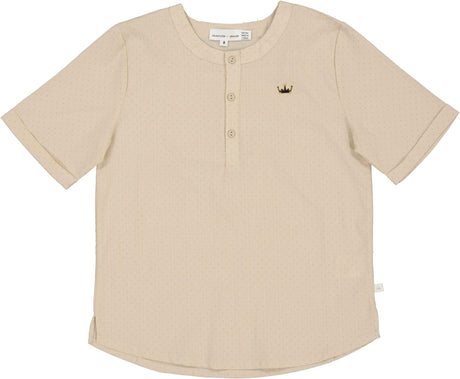 Charlotte & George Boys Short Sleeve Dress Shirt - SB4CP5025