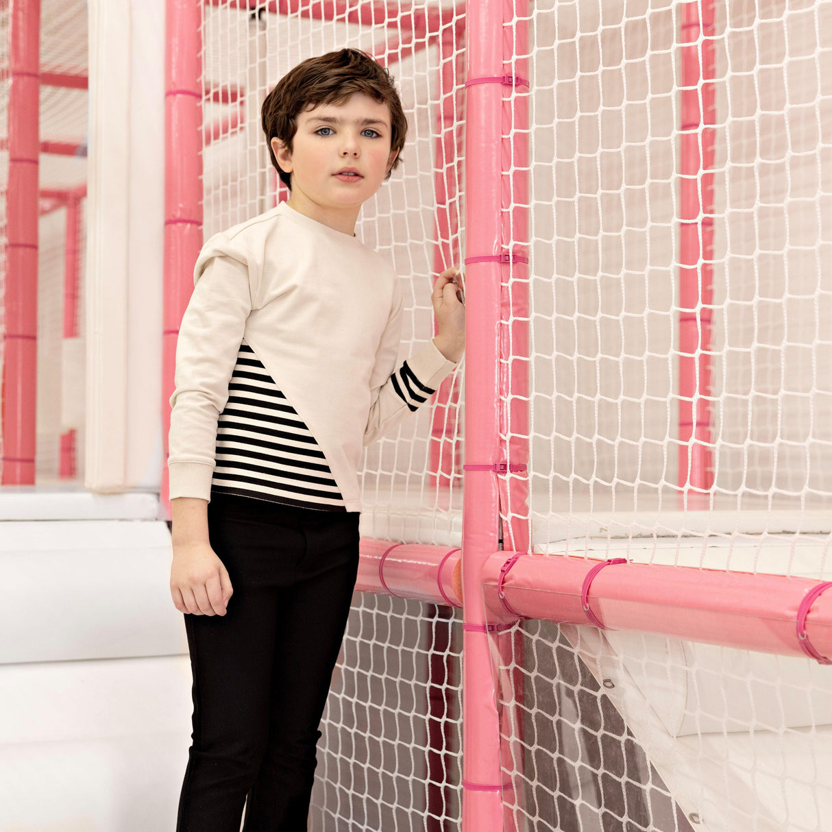 Pixie Label Boys Knit Ponte Pants - 10060 Pixie Label Boys Knit Ponte Pants - 10060