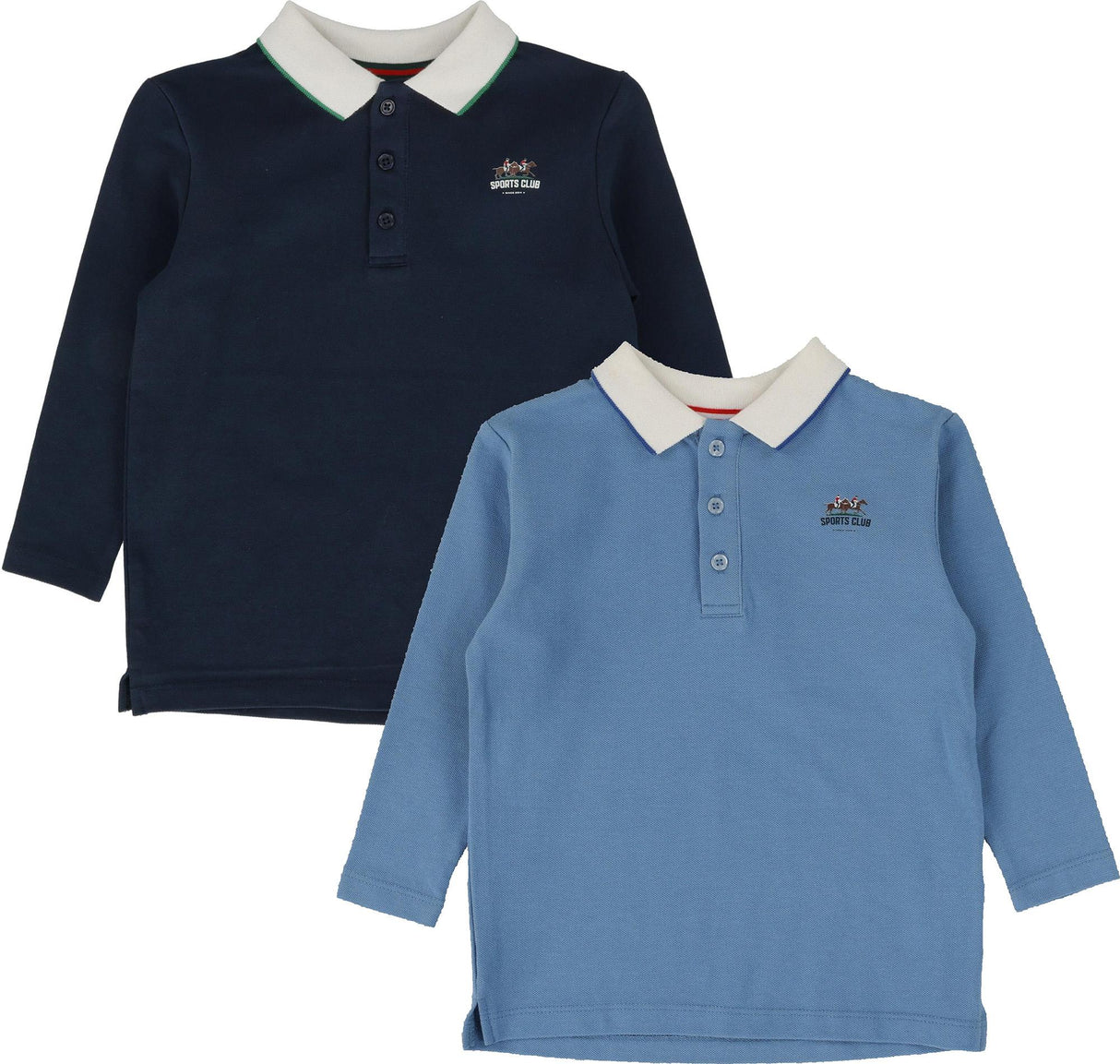 Analogie by Lil Legs Sport Collection Boys Long Sleeve Polo Shirt - SCBPL Analogie by Lil Legs Sport Collection Boys Long Sleeve Polo Shirt - SCBPL
