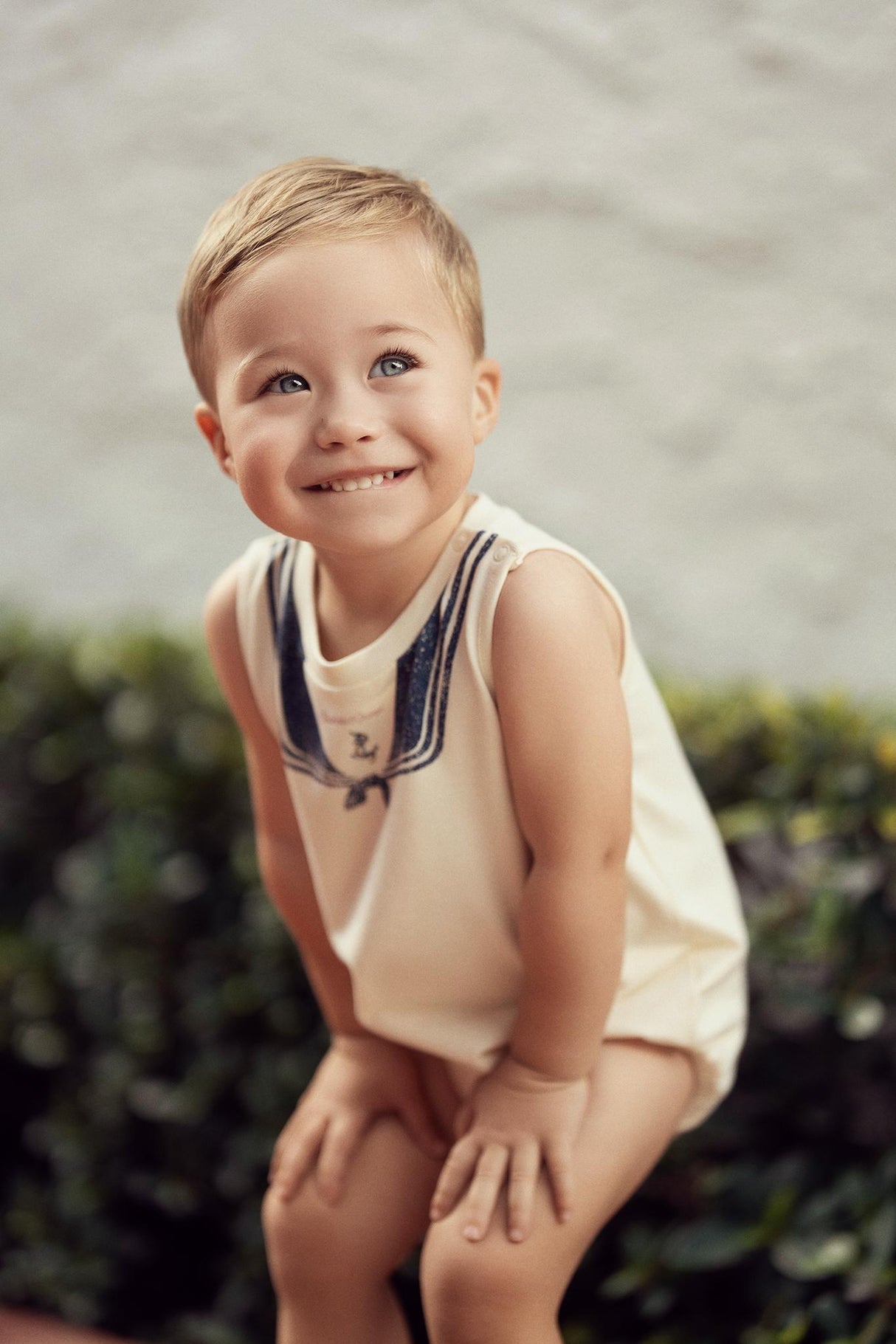 Charlotte & George Baby Boys Girls Sailor Romper - SB6CP7393B Charlotte & George Baby Boys Girls Sailor Romper - SB6CP7393B