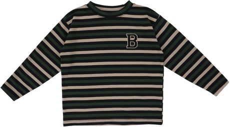Analogie by Lil Legs Velour Collection Boys Long Sleeve Stripe Tee T-shirt Analogie by Lil Legs Velour Collection Boys Long Sleeve Stripe Tee T-shirt