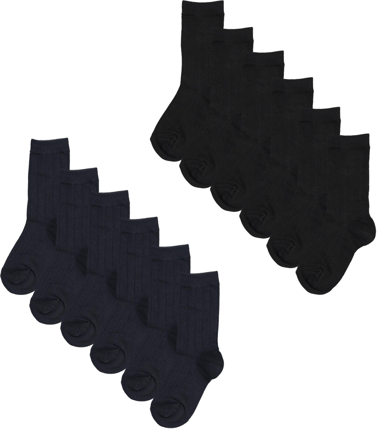 JRP Boys Midcalf Wide Ribbed Dress Socks 3 Pack - M3WRIB JRP Boys Midcalf Wide Ribbed Dress Socks 3 Pack - M3WRIB