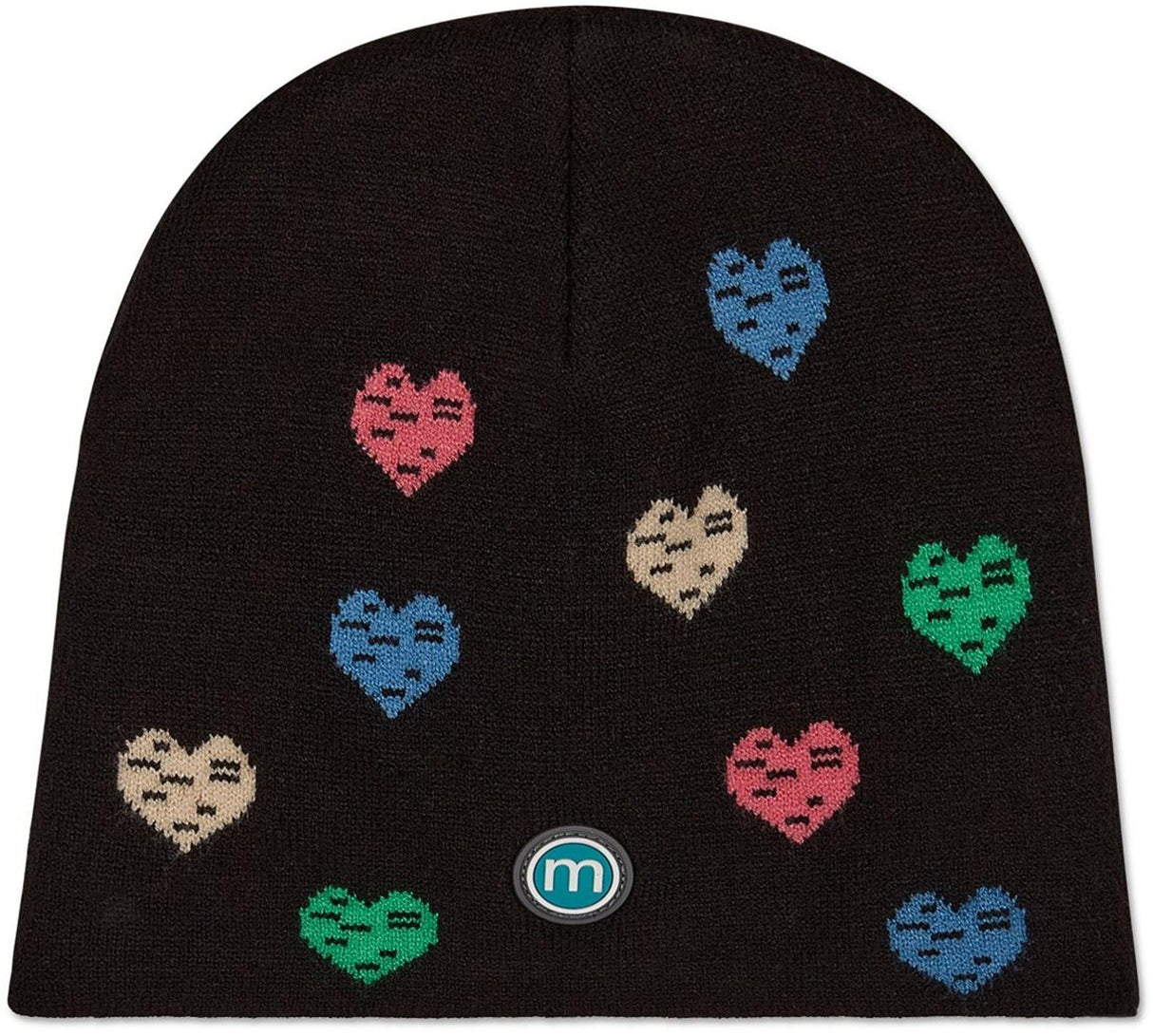 Memoi Girls Colorful Hearts Hat - MKA-103 Memoi Girls Colorful Hearts Hat - MKA-103