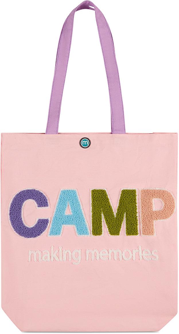 Memoi Camp Making Memories Canvas Tote Bag - MAC-049 Memoi Camp Making Memories Canvas Tote Bag - MAC-049