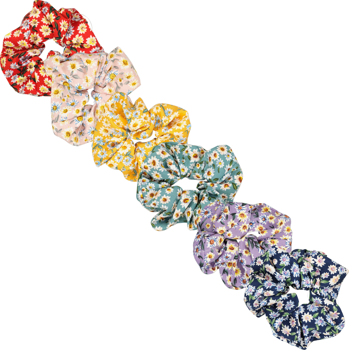 Keshet Floral Scrunchy - WM24129 Keshet Floral Scrunchy - WM24129