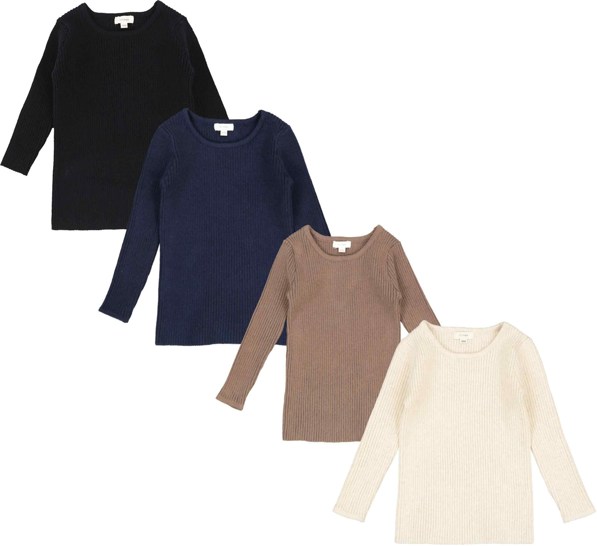 Lil Legs Knit Basic Collection Boys Girls Crewneck Sweater Lil Legs Knit Basic Collection Boys Girls Crewneck Sweater