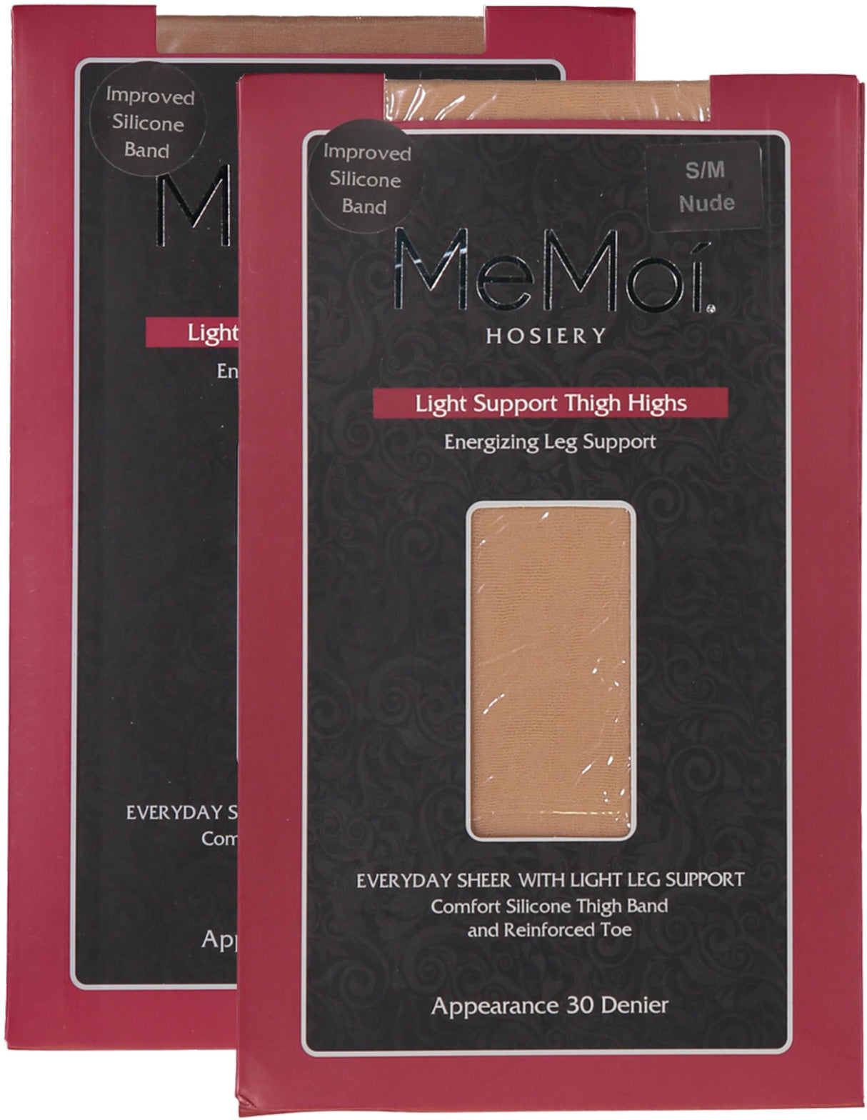 Memoi Womens Light Support 30 Denier Thigh Highs - MS-745 Memoi Womens Light Support 30 Denier Thigh Highs - MS-745