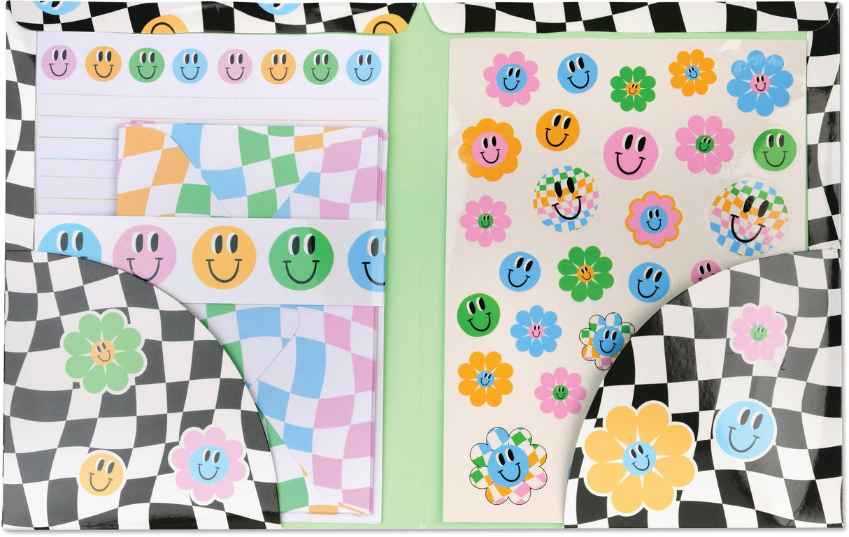 iScream Smiley Stationery Set - 760-1301 iScream Smiley Stationery Set - 760-1301