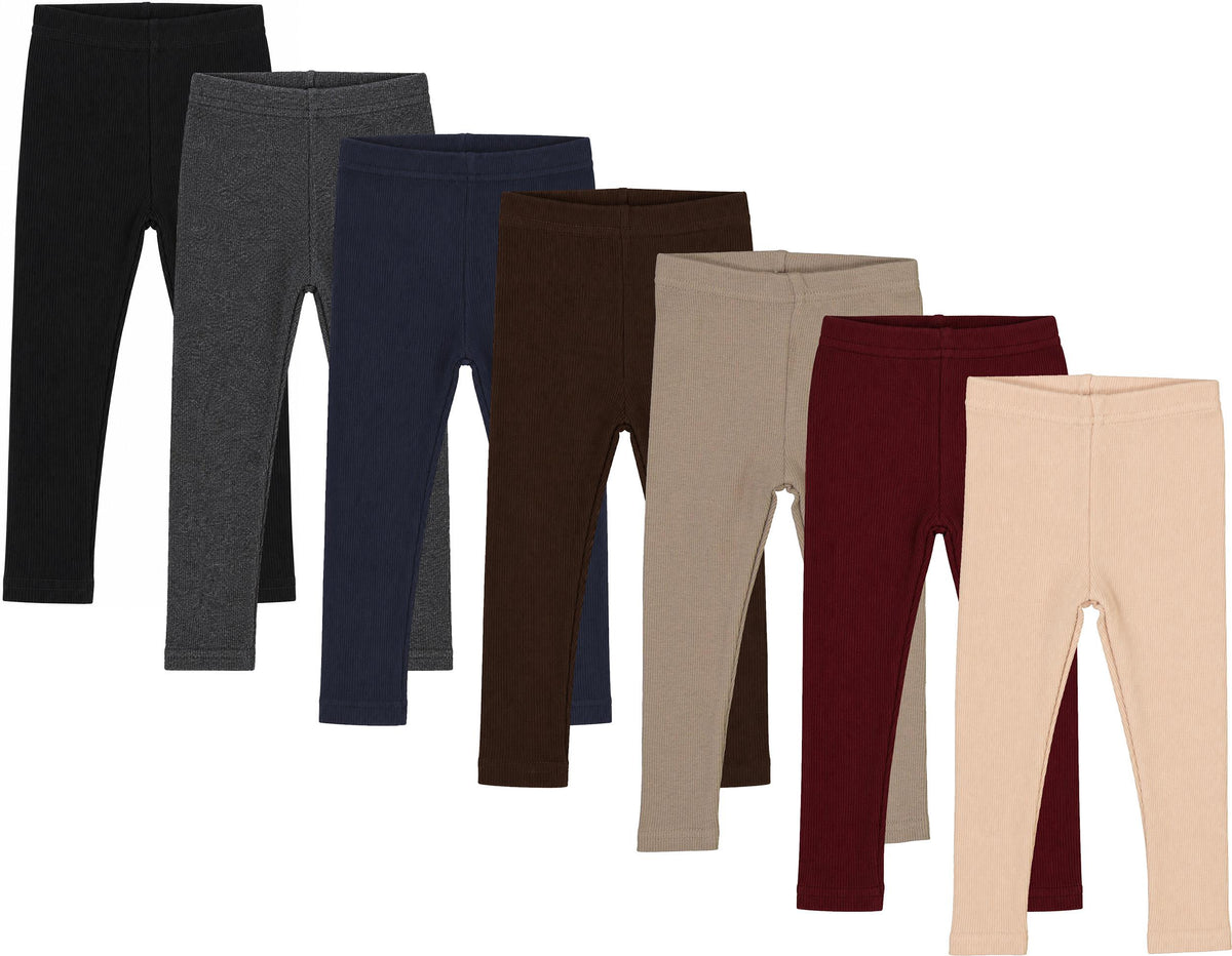 Lil Legs Ribbed Basic Collection Boys Girls Long Leggings - RL Lil Legs Ribbed Basic Collection Boys Girls Long Leggings - RL