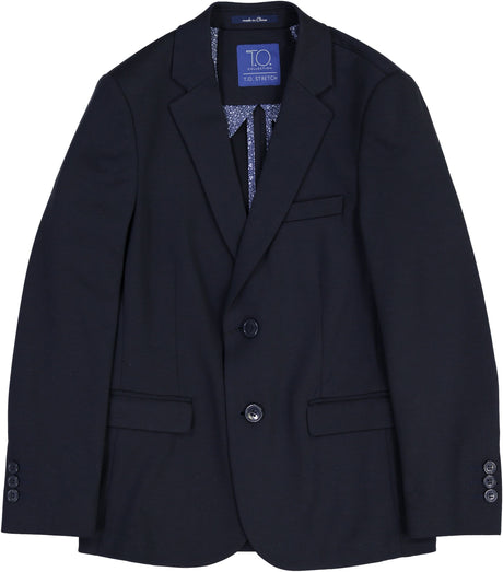 T.O. Collection Boys Navy Soho Stretch Suit Separates - 9131-2 T.O. Collection Boys Navy Soho Stretch Suit Separates - 9131-2