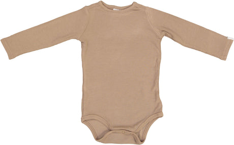LandsKID Baby Boys Girls Unisex Long Sleeve Ribbed Modal Bodysuit - LK6