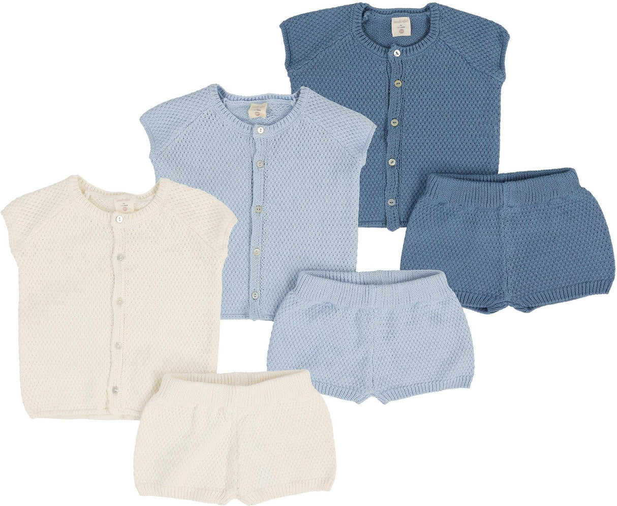 Analogie by Lil Legs Shabbos Knit Collection Baby Toddler Boys Set - KCBST Analogie by Lil Legs Shabbos Knit Collection Baby Toddler Boys Set - KCBST