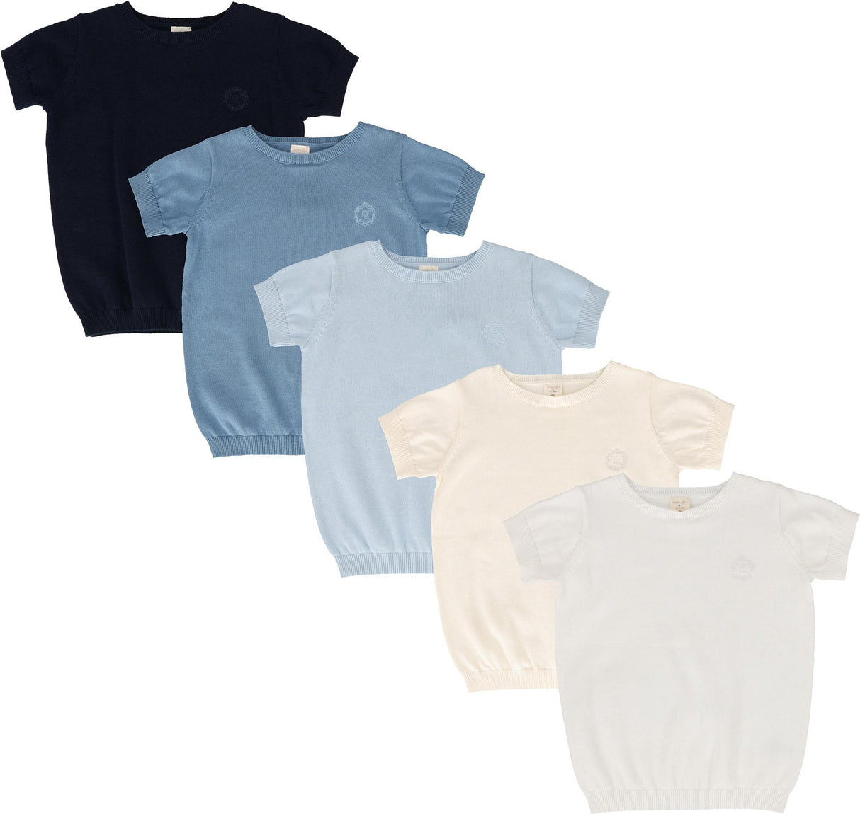 Analogie by Lil Legs Shabbos Knit Collection Boys Crewneck Short Sleeve Sweater - KCCSS Analogie by Lil Legs Shabbos Knit Collection Boys Crewneck Short Sleeve Sweater - KCCSS