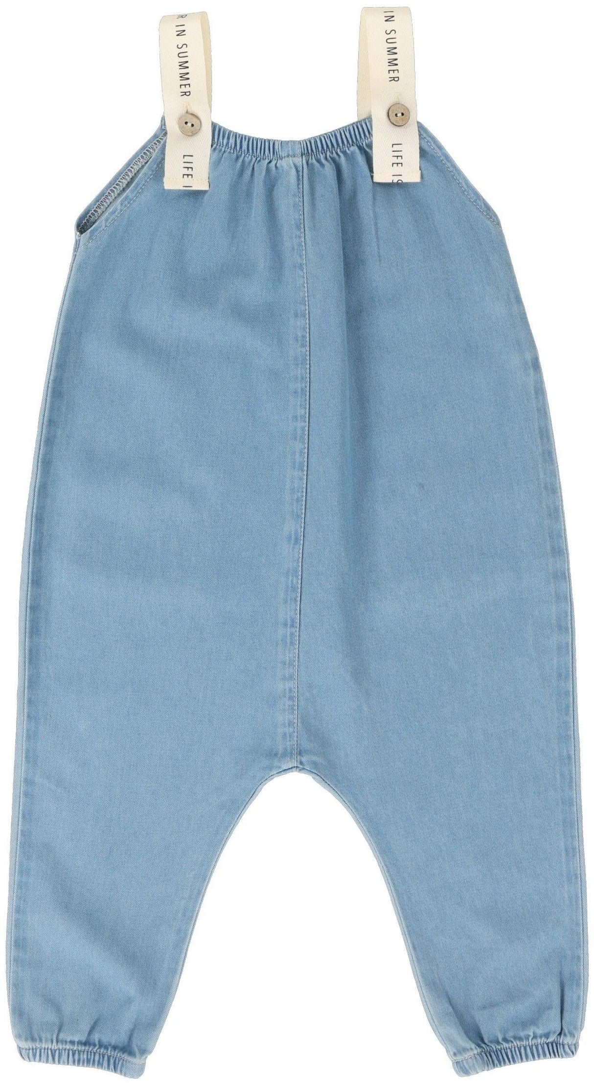 Analogie by Lil Legs Denim Tencel Collection Baby Toddler Boys Girls Romper - DTR Analogie by Lil Legs Denim Tencel Collection Baby Toddler Boys Girls Romper - DTR