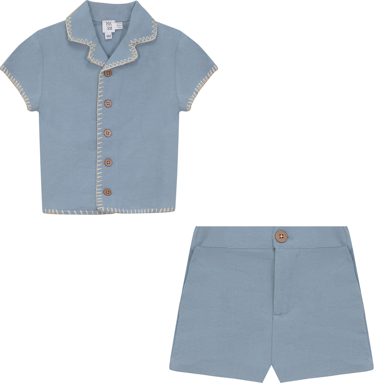 Mr. Mr. Baby Boys Twill Woven Outfit - SB5CY2596E Mr. Mr. Baby Boys Twill Woven Outfit - SB5CY2596E