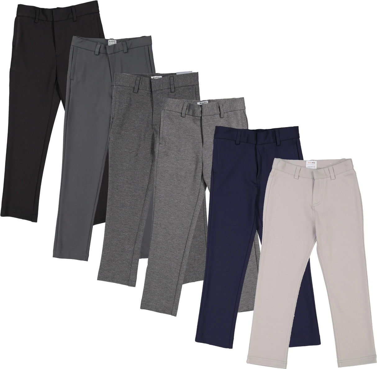 Mocha Noir Boys Stretch Dress Knit Pants - ASCP304(H)/ASCP305 Mocha Noir Boys Stretch Dress Knit Pants - ASCP304(H)/ASCP305