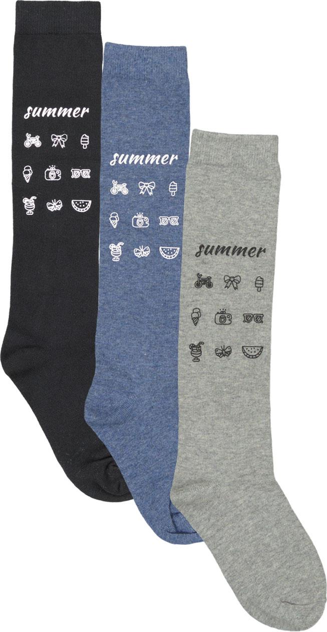 BlinQ Girls Summer Icon Knee Socks - 61121 BlinQ Girls Summer Icon Knee Socks - 61121