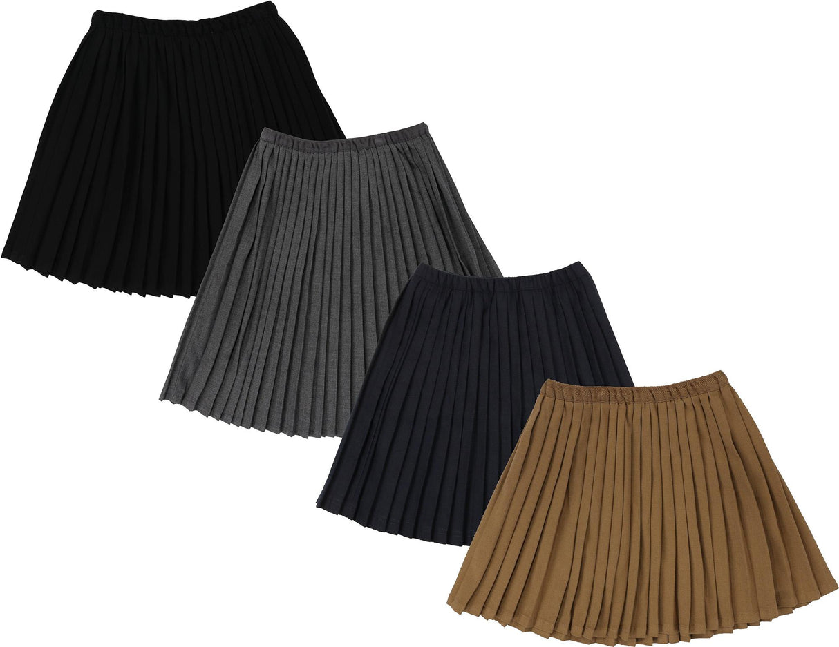 Lil Legs Basic Collection Girls Knife Pleated Skirt - KPS Lil Legs Basic Collection Girls Knife Pleated Skirt - KPS