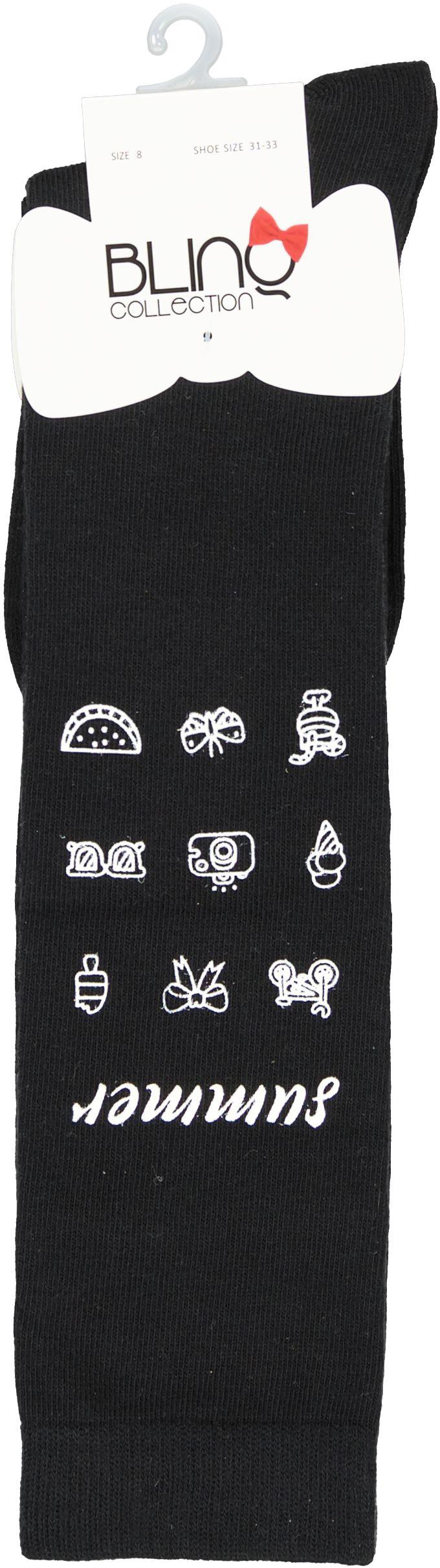 BlinQ Girls Summer Icon Knee Socks - 61121 BlinQ Girls Summer Icon Knee Socks - 61121