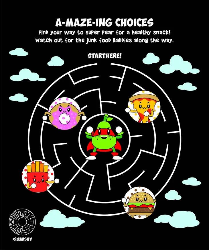 Scentco Reveal Wonder Fruit Heroes Activity Book - RW002 Scentco Reveal Wonder Fruit Heroes Activity Book - RW002