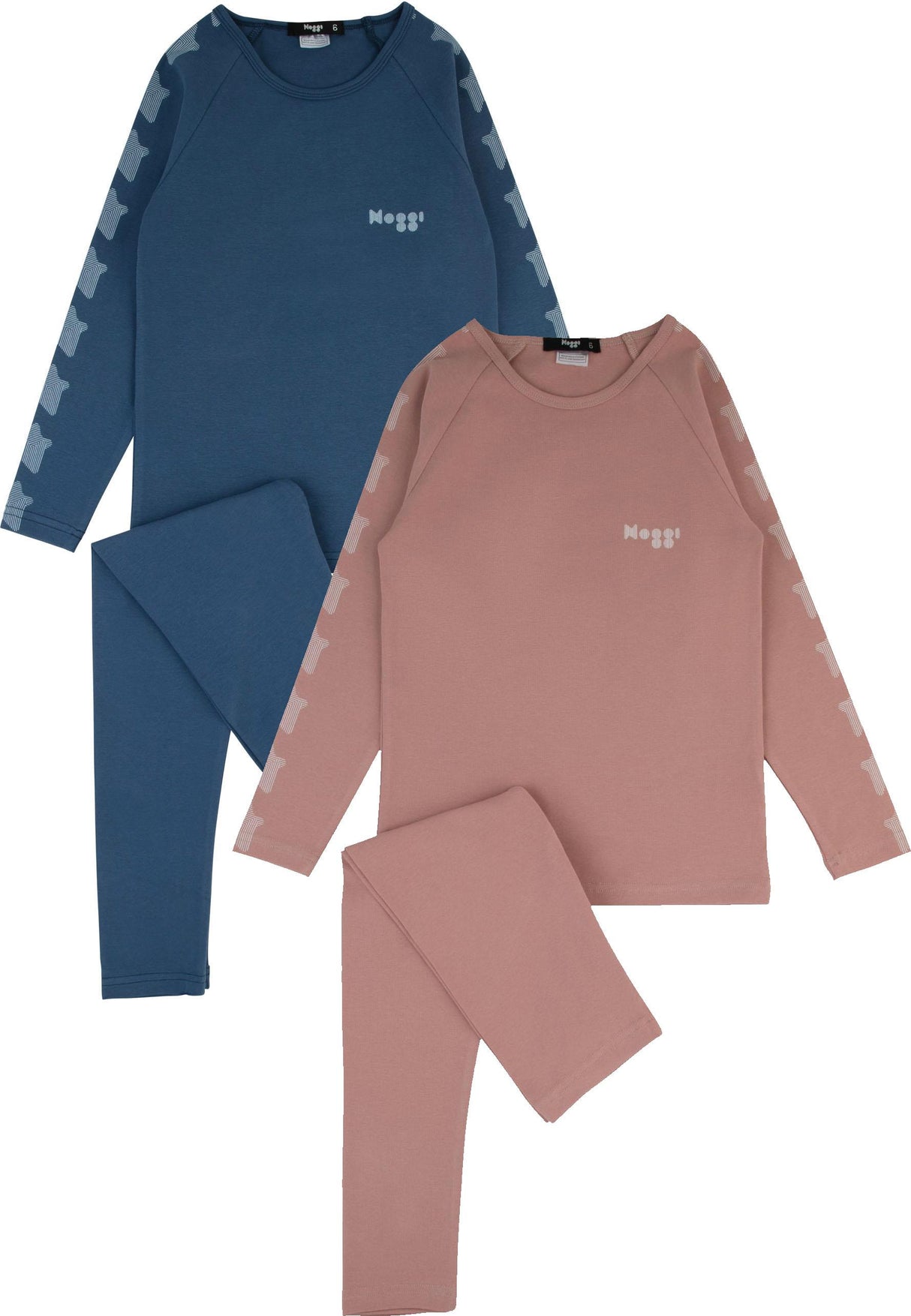 Noggi Boys Girls Stars Cotton Pajamas - 241012 Noggi Boys Girls Stars Cotton Pajamas - 241012