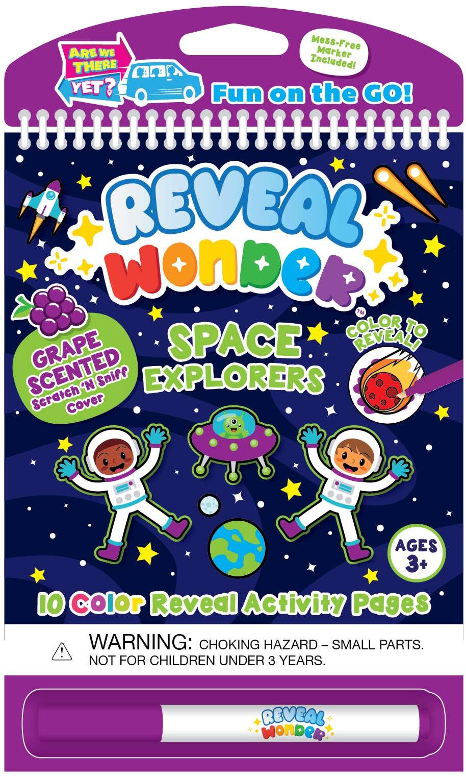 Scentco Reveal Wonder Space Explorers Activity Book - RW003 Scentco Reveal Wonder Space Explorers Activity Book - RW003