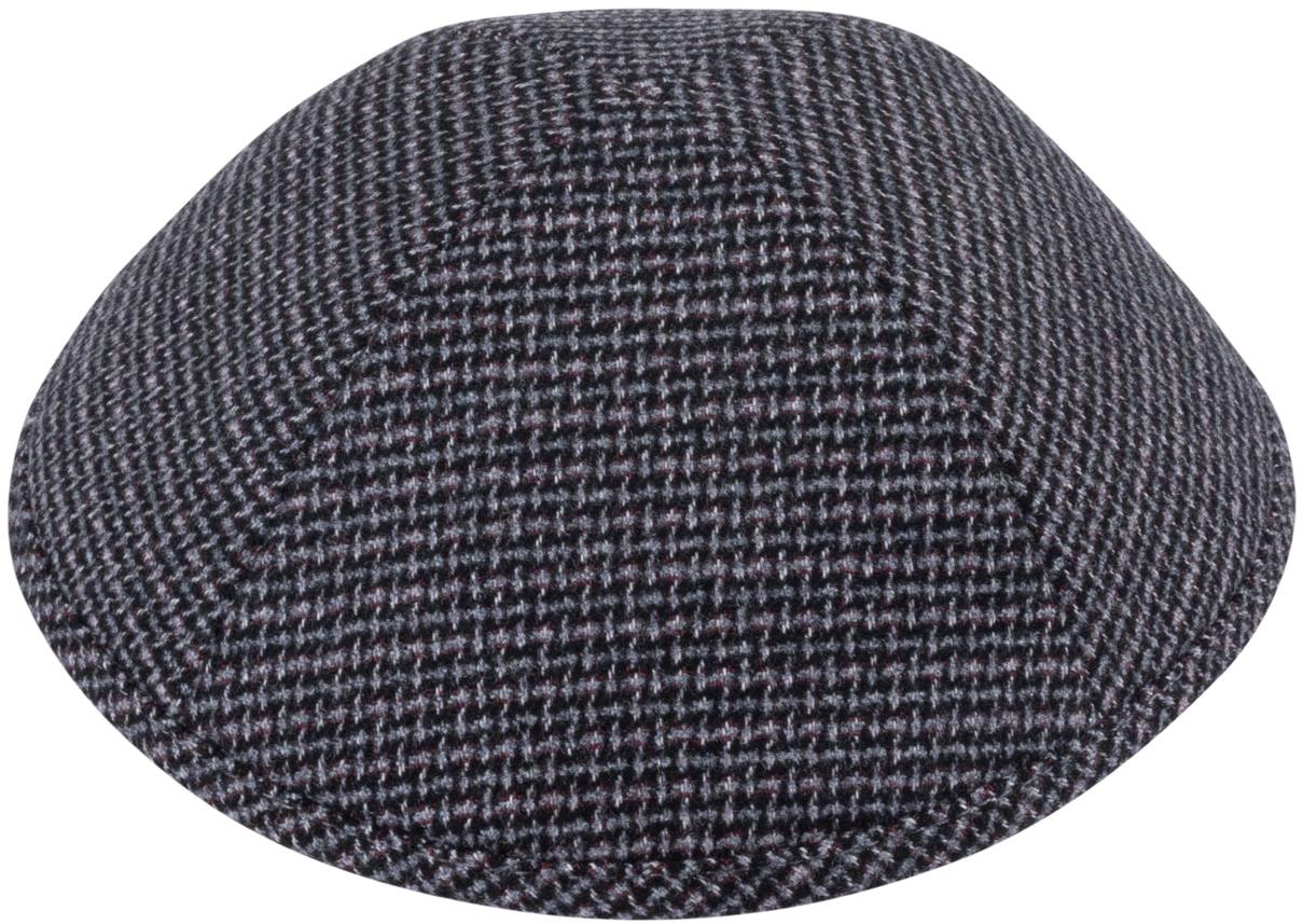 iKippah Boys Black Dashed Yarmulka iKippah Boys Black Dashed Yarmulka