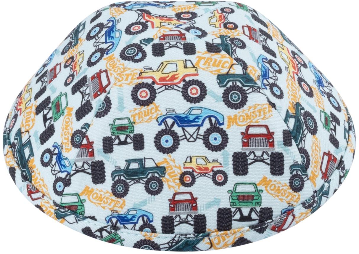 iKippah Boys Monster Trucks Yarmulka iKippah Boys Monster Trucks Yarmulka