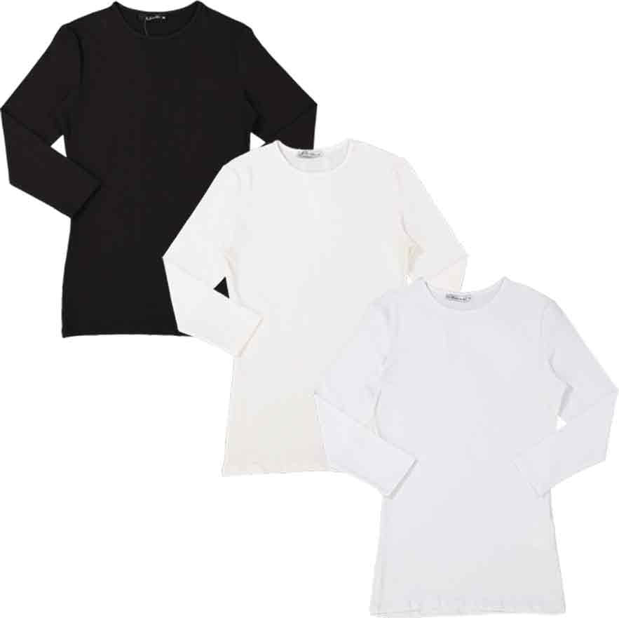 Kiki Riki Womens 3/4 Sleeve Cotton Shell - 13278 Kiki Riki Womens 3/4 Sleeve Cotton Shell - 13278