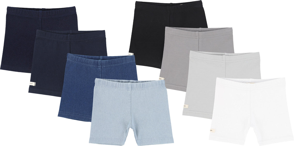 Lil Legs Basic Collection Baby Toddler Boys Girls Biker Shorts Leggings Lil Legs Basic Collection Baby Toddler Boys Girls Biker Shorts Leggings