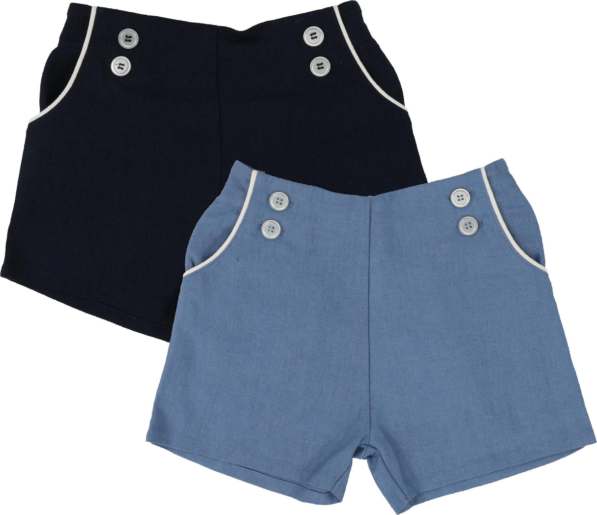 Analogie by Lil Legs Dressy Collection Boys Button Shorts - DBSH Analogie by Lil Legs Dressy Collection Boys Button Shorts - DBSH