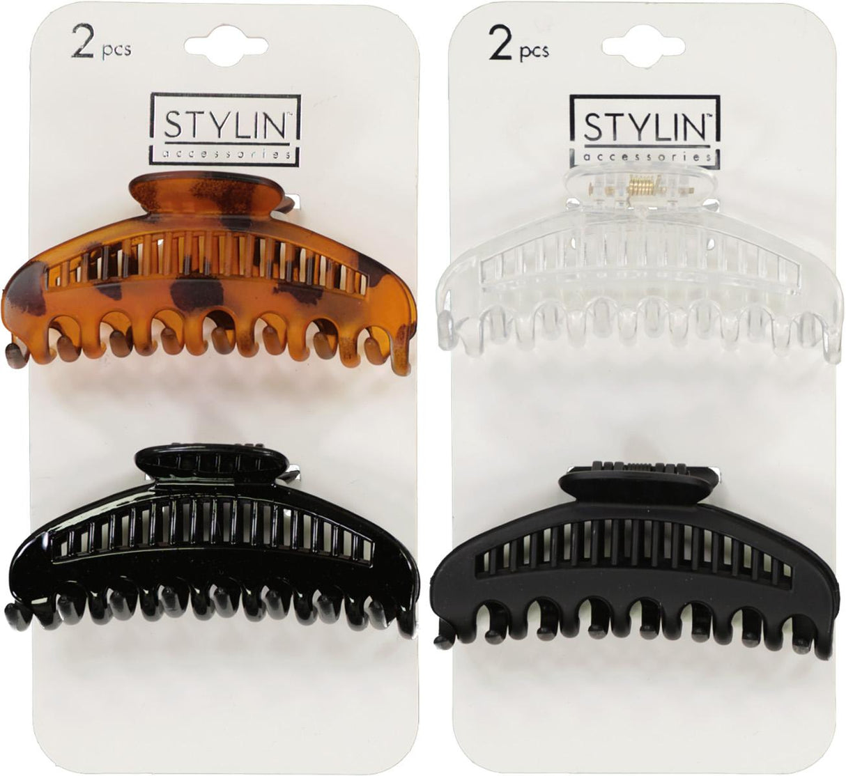 Stylin' Claw Hair Clip 2 Pack - 18400 Stylin' Claw Hair Clip 2 Pack - 18400